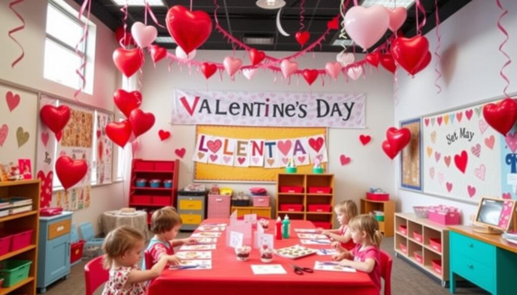 kindergarten Valentine's Day party