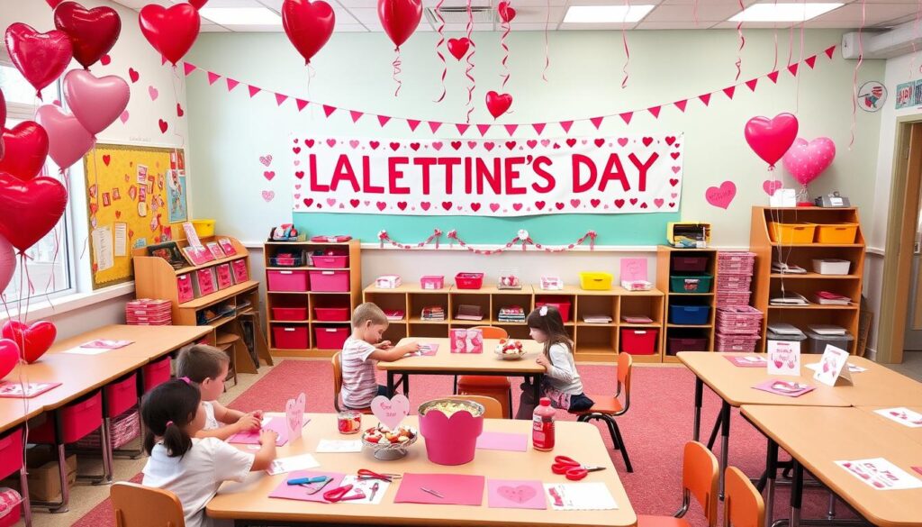 kindergarten Valentine's Day party