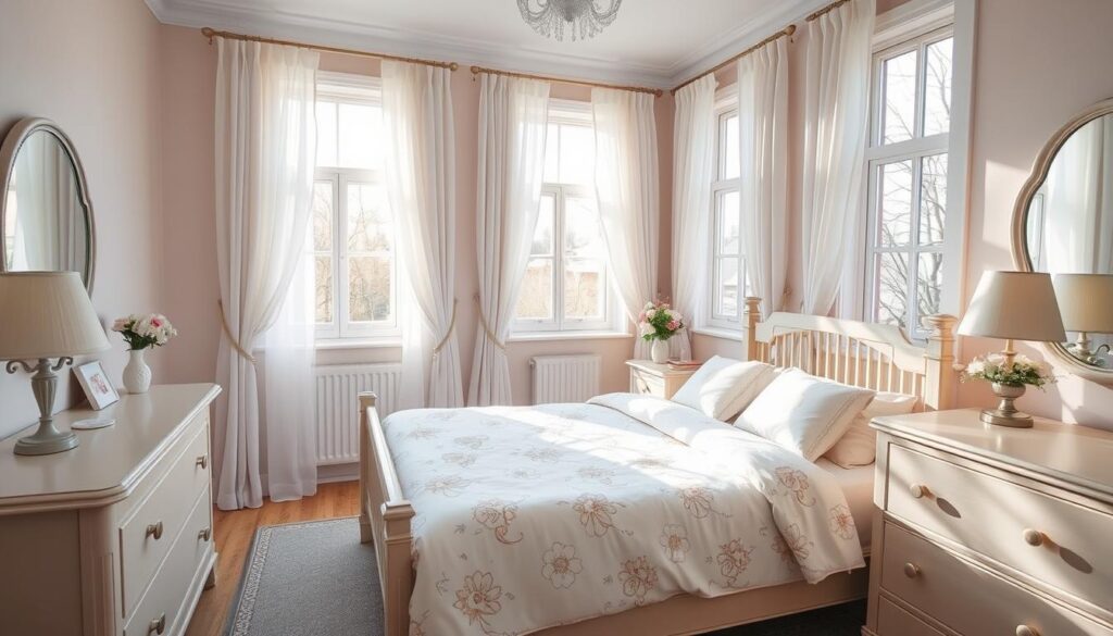 light colors in bedroom design