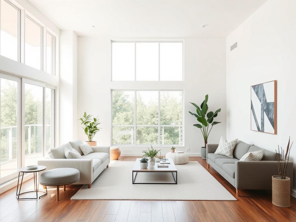 modern minimalist living room