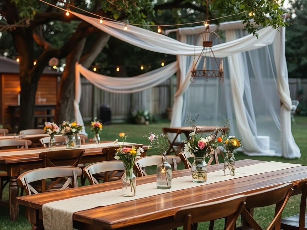 rustic wedding decor