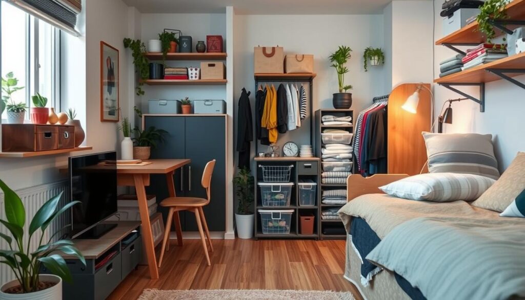 small apartment organization hacks