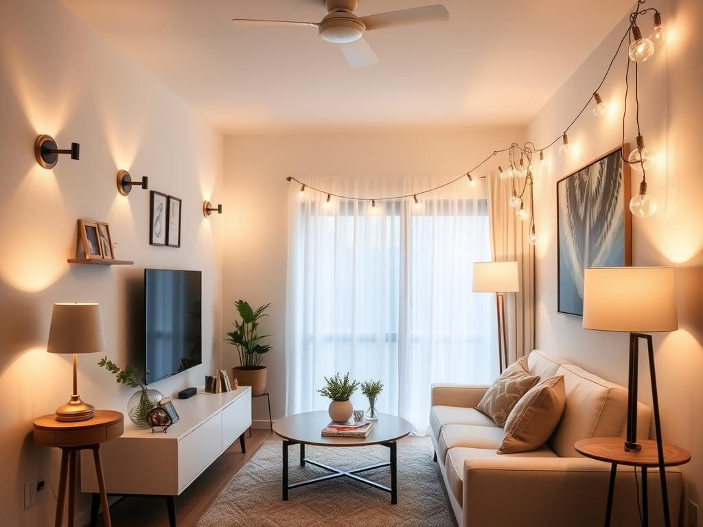 small living room lighting ideas