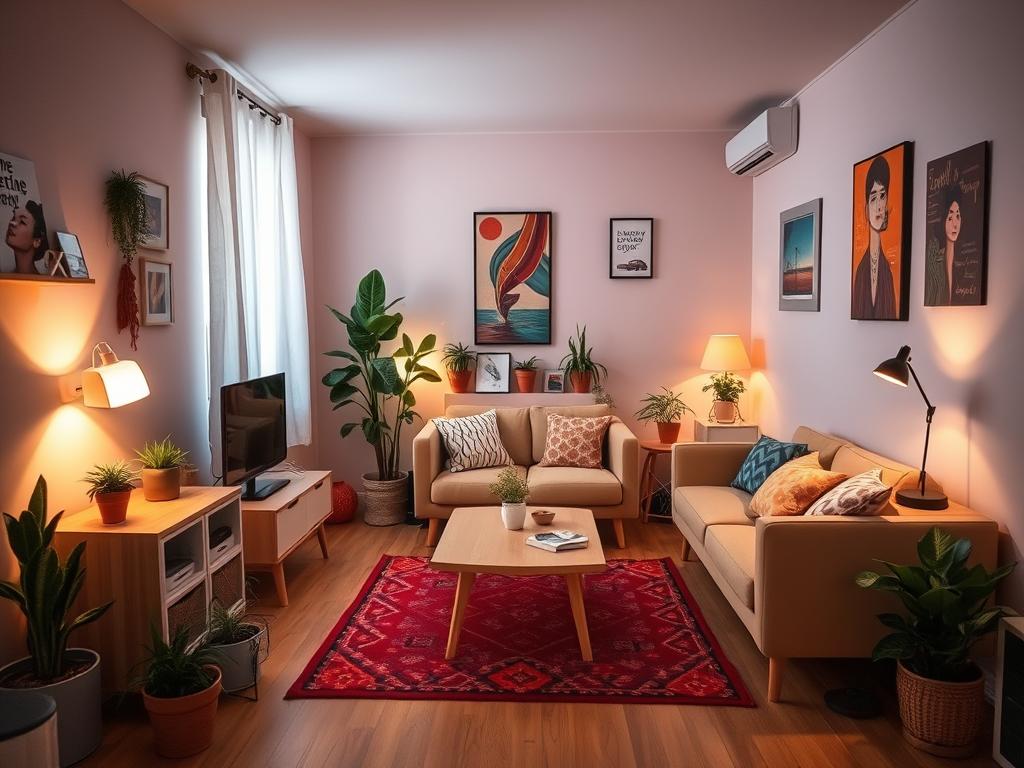 small space living color schemes