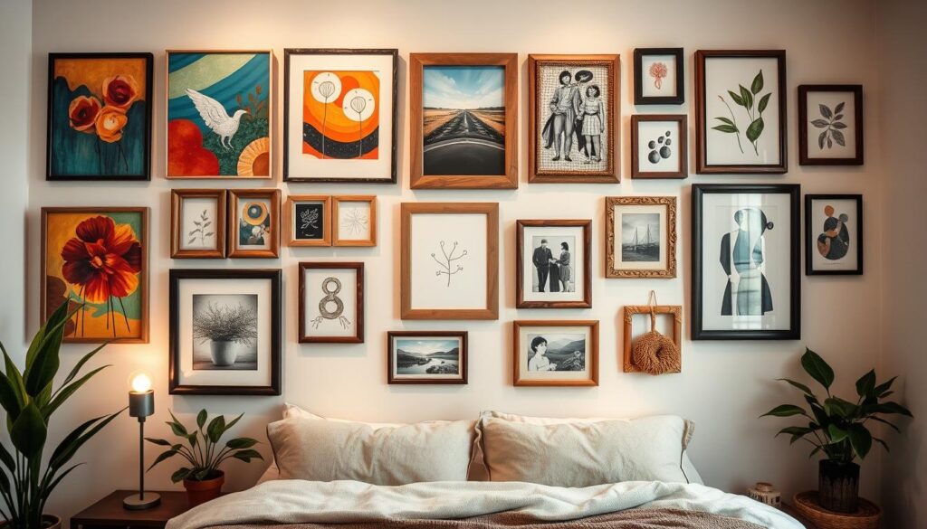 unique art display ideas