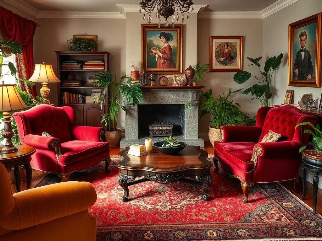 vintage interior decor