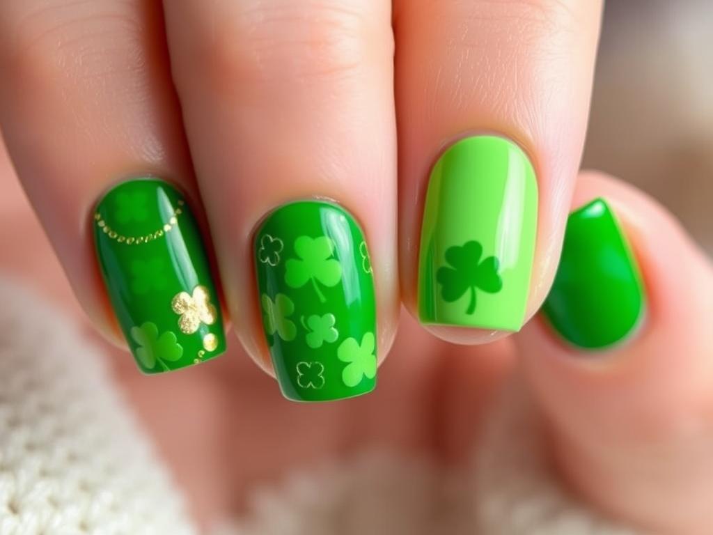 green manicure