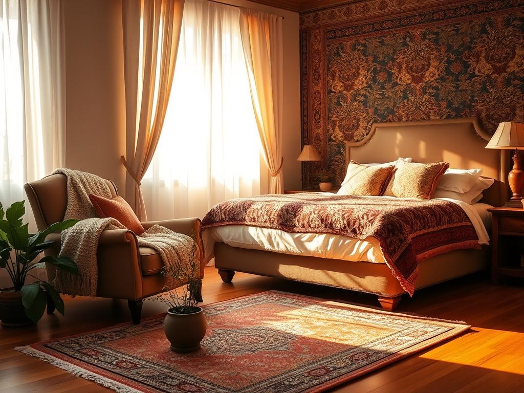 tapestry bedroom cozy